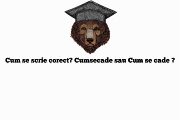 Cum se scrie corect? Cumsecade sau Cum se cade ?