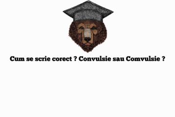 Cum se scrie corect ? Convulsie sau Comvulsie ?