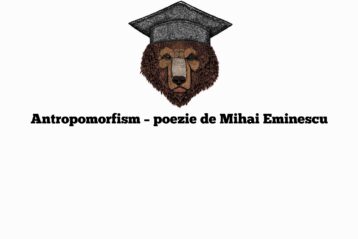 Antropomorfism – poezie de Mihai Eminescu